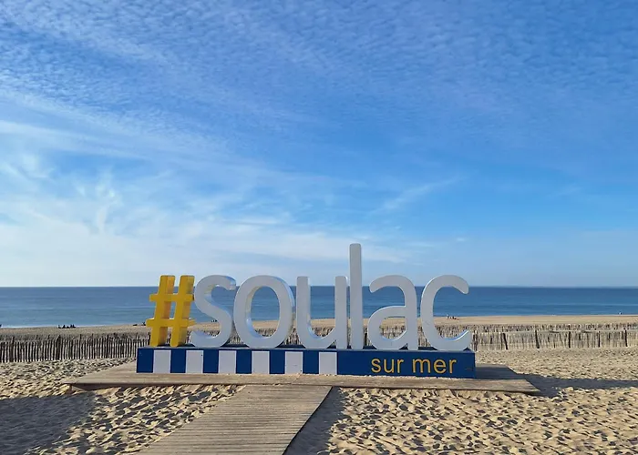 Appt T3 Resid Le Cordouan 3 Etoiles Piscine Sauna Lägenhet Soulac-sur-Mer